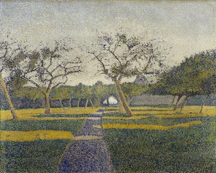 Trädgård på La Louviere
